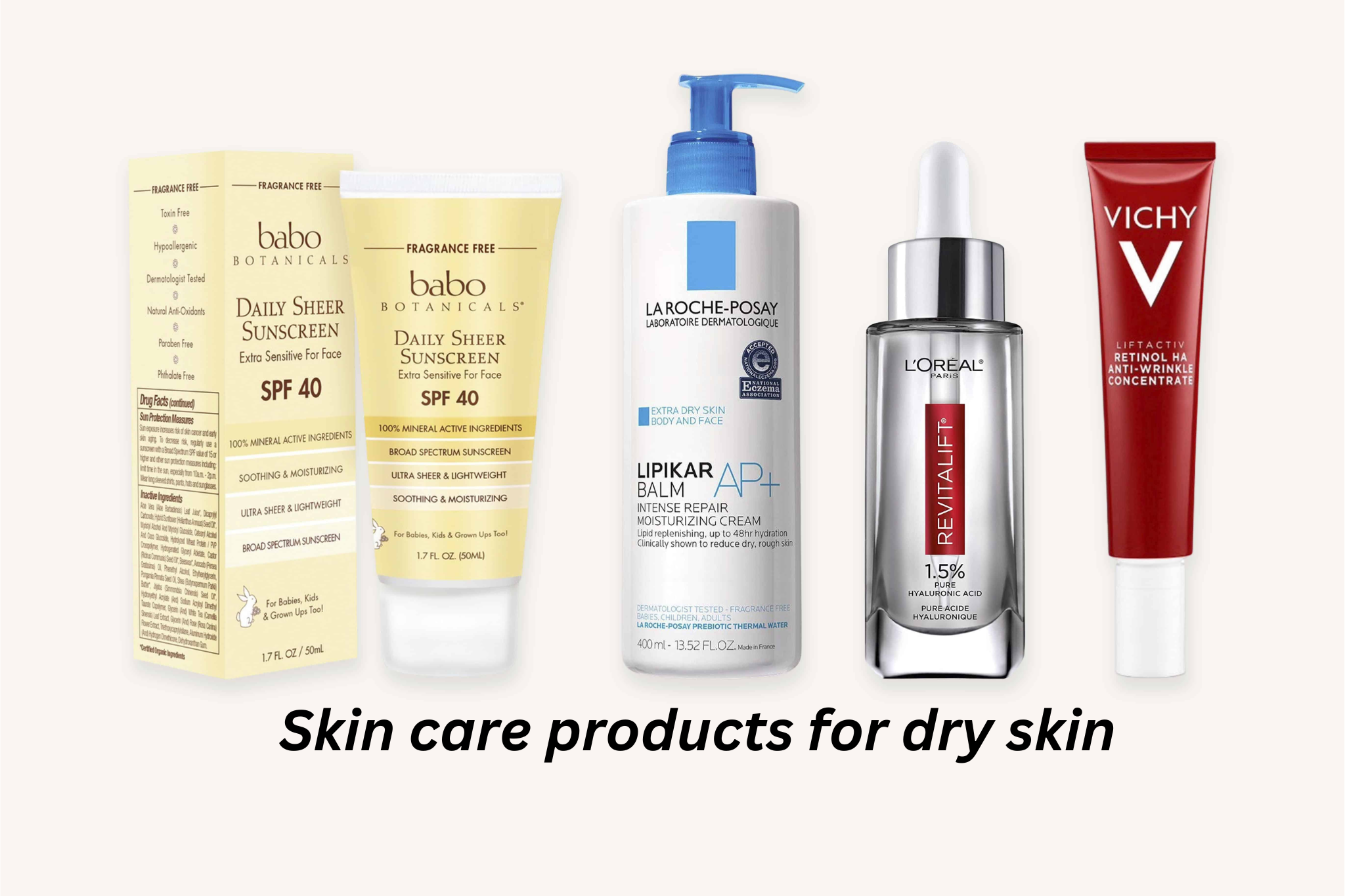 Skin care products for dry skin: A comprehensive guide to hydration