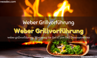 weber grillvorführung: Mastering the Art of Live Grill Demonstrations
